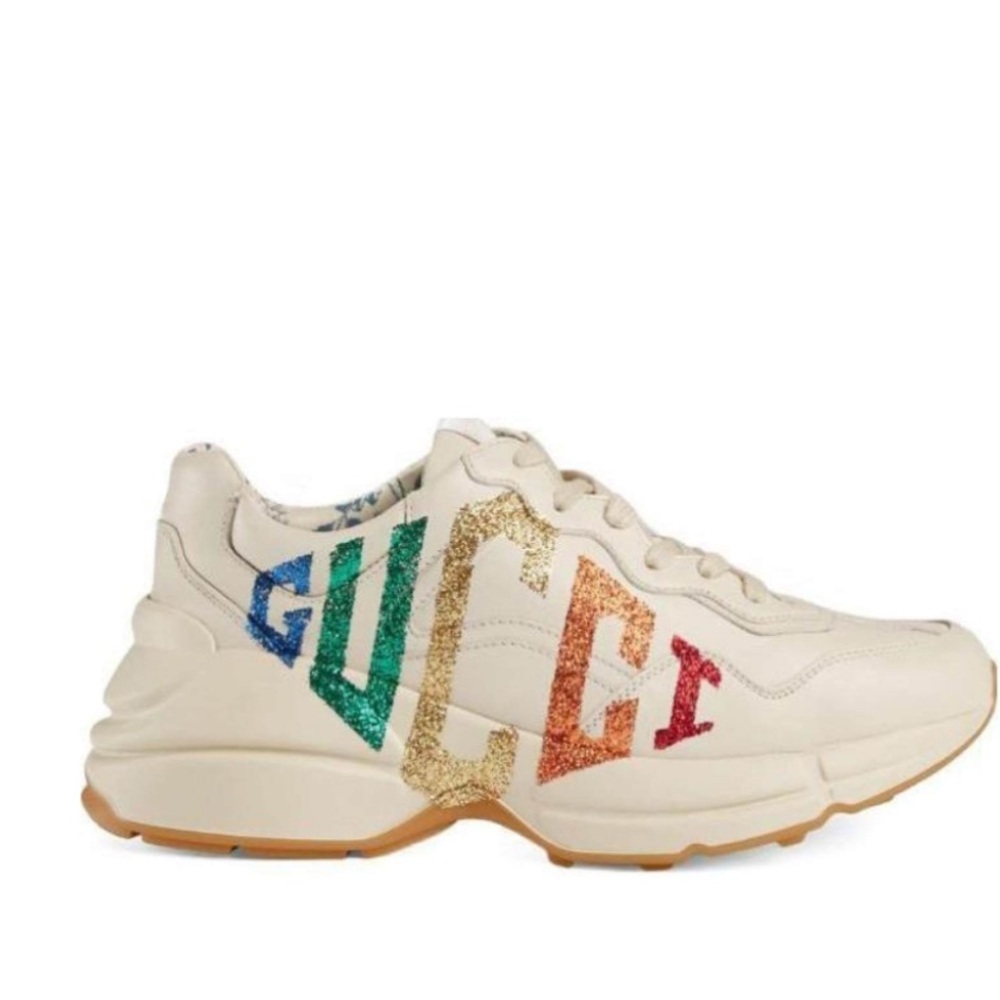 Gucci
Rhyton glitter Gucci leather sneaker size 30 - Picture 1 of 11